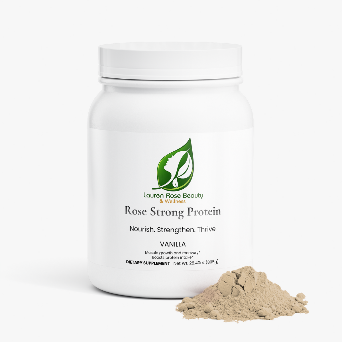 Rose Strong Advanced 100% Whey Protein Isolate (Vanilla)