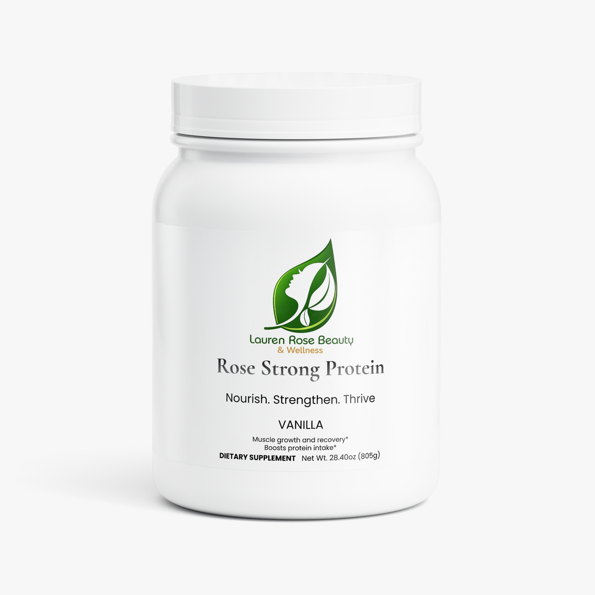 Rose Strong Advanced 100% Whey Protein Isolate (Vanilla)