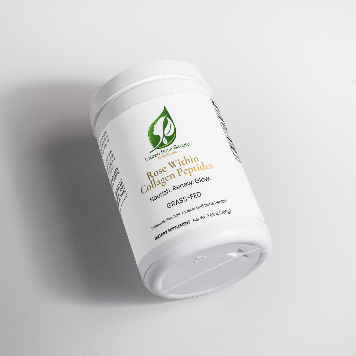 Rose Within Grass-Fed Hydrolyzed Collagen Peptides