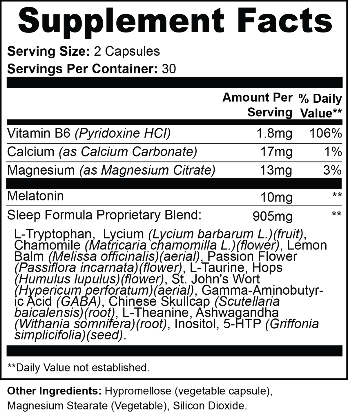 Overnight Glow Sleep Support