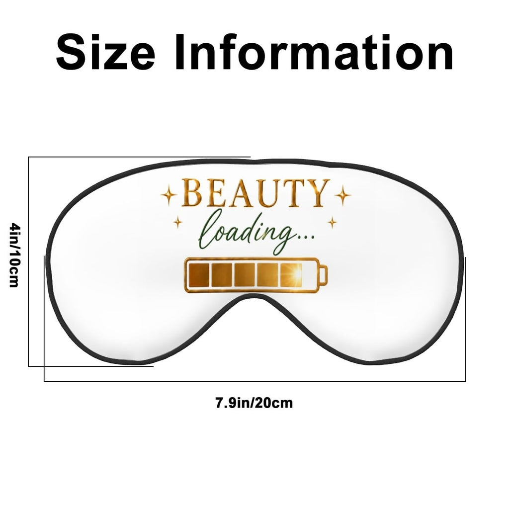 Silk Sleep Mask with adjustable band Beauty Loading