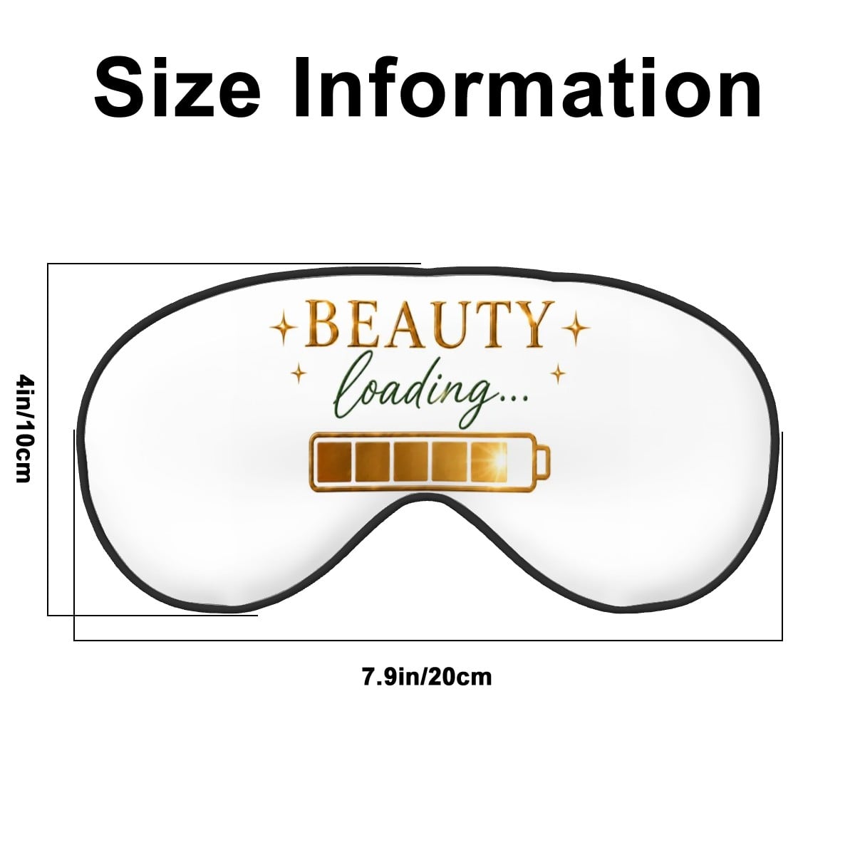 Silk Sleep Mask with adjustable band Beauty Loading